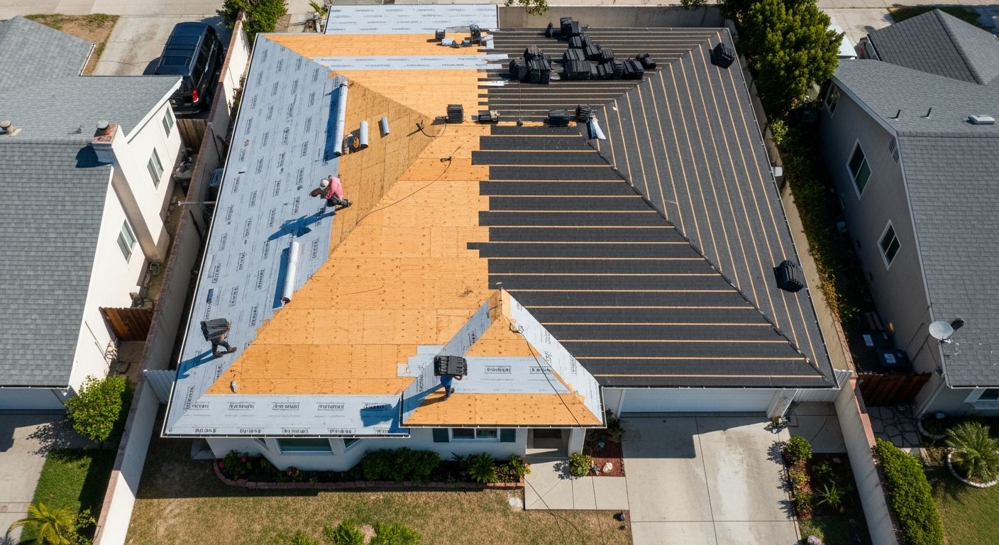 Roof Replacement in Los Angeles